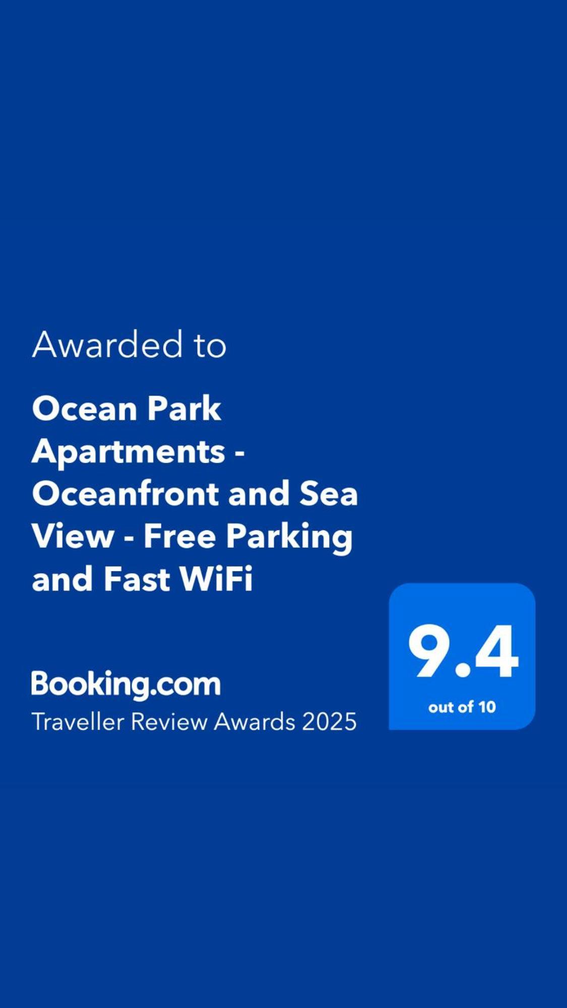 Appartement Ocean Park - Oceanfront - Free Parking And Fast Wifi Edinburgh
